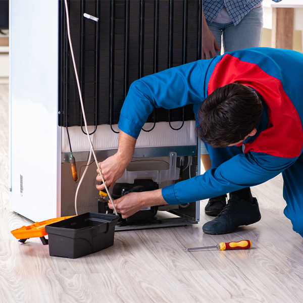 how long does it usually take to repair a refrigerator in New Castle VA